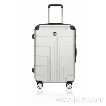 Super mute silver ABS luggage case